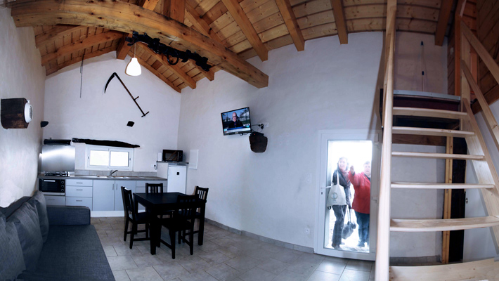 entrée du gite Eskitza